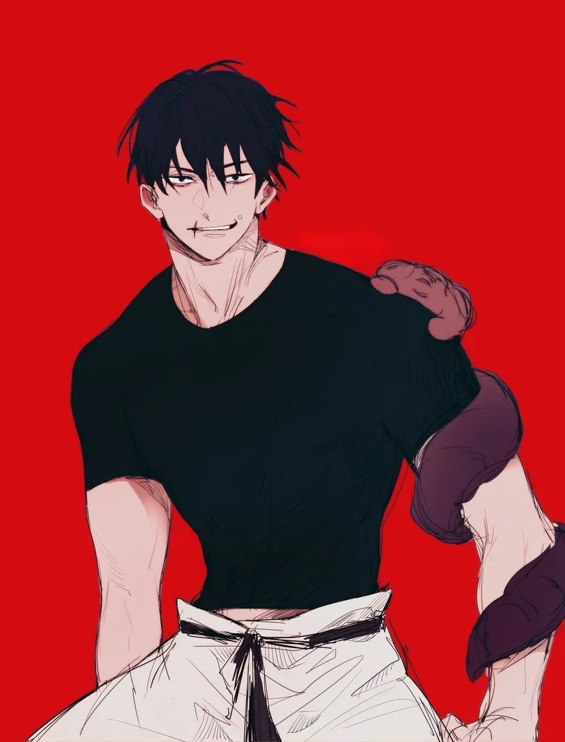 Ảnh nền Toji background đầy khí chất sát thủ