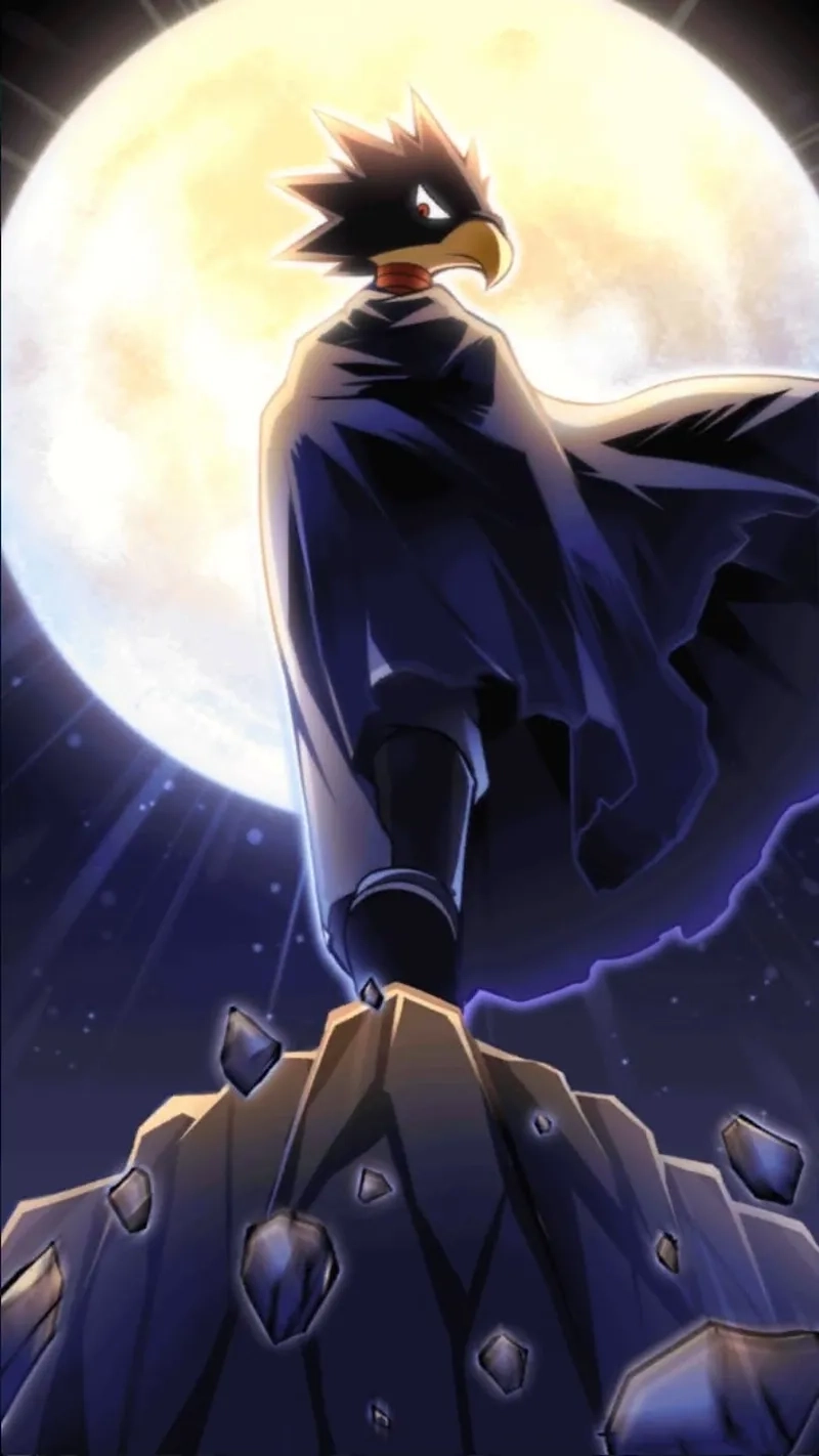 Tokoyami Fumikage nổi bật với cá tính lạnh lùng và Dark Shadow mạnh mẽ