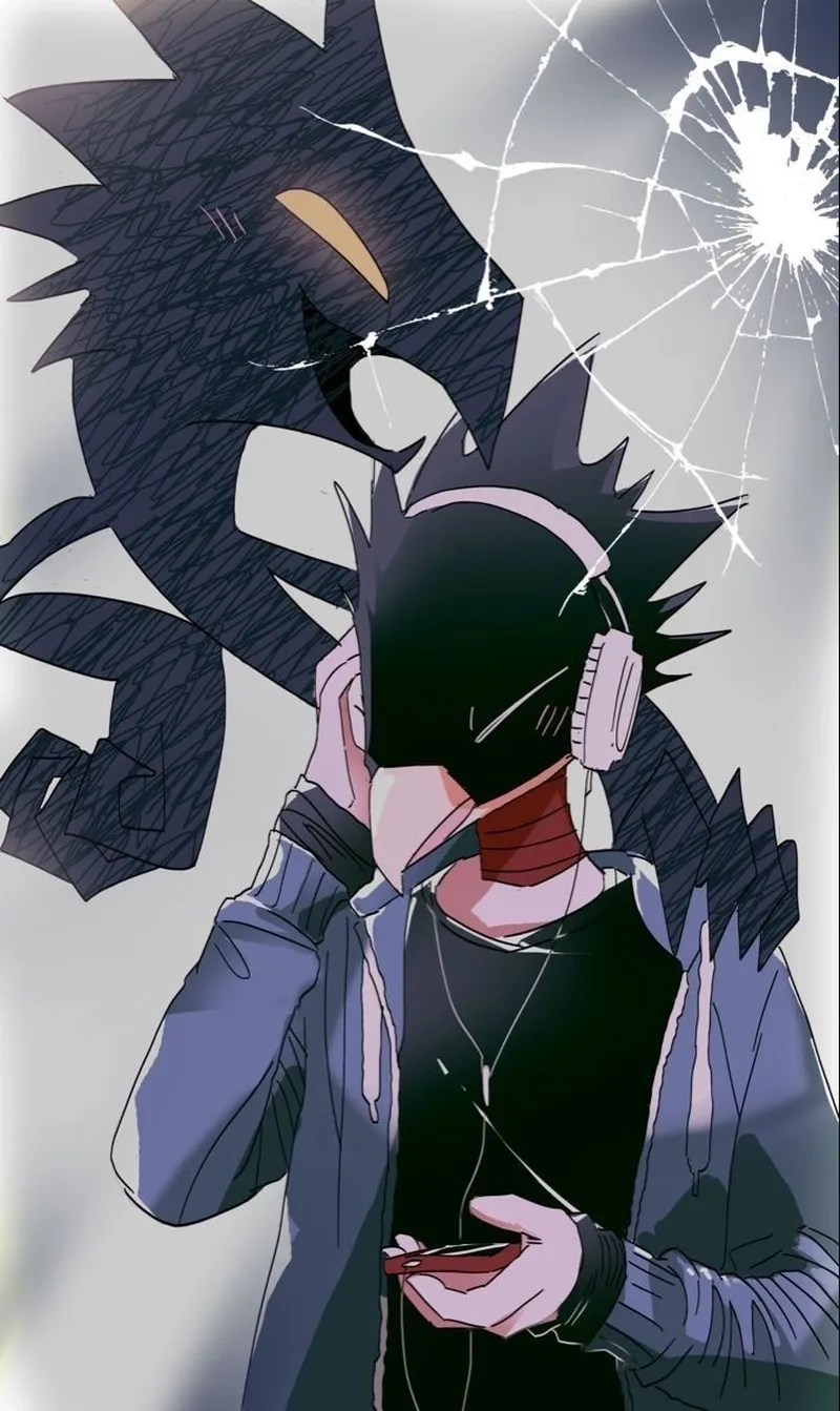 My Hero Academia Fumikage Tokoyami là nhân vật có năng lực Dark Shadow
