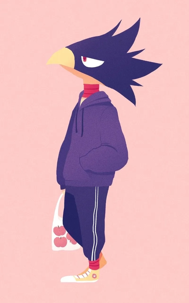 Anime Tokoyami xuất hiện ấn tượng trong nhiều tập của bộ phim