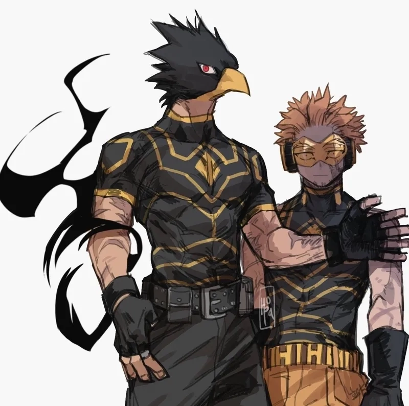 Hawks Tokoyami là tổ hợp anh hùng kết hợp độc đáo