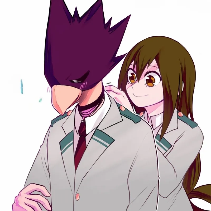 Fumikage Tokoyami x Tsuyu Asui là tên đầy đủ của cặp đôi fan yêu mến