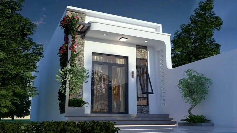 Tham khảo mẫu nhà mái bằng đẹp giá rẻ tiết kiệm