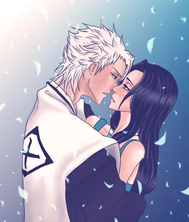 Fanart Byakuya x Toshiro lan truyền mạnh trong cộng đồng