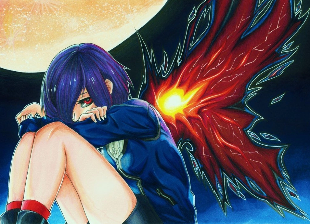 Anime Touka Kirishima là biểu tượng nữ chính mạnh mẽ