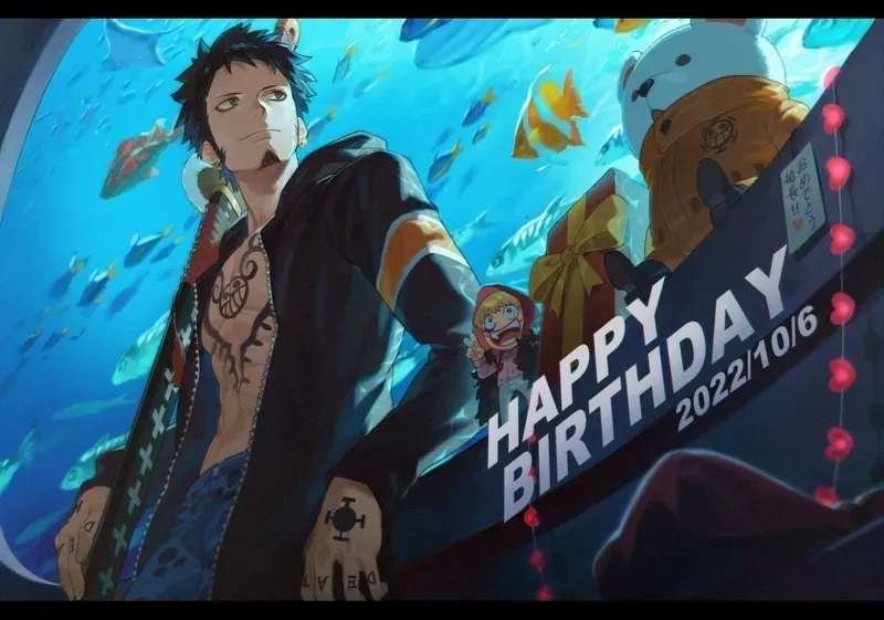 Bạn đang thắc mắc how old is Trafalgar D Water Law phải không