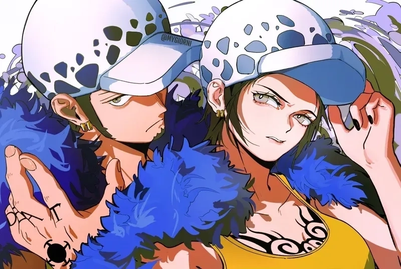 Trafalgar D Water Law Punk Hazard là màn hợp tác đầu với Luffy