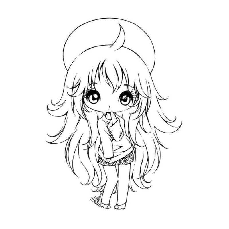 Cùng bé tô tô màu anime thanh gươm diệt quỷ thật sống động