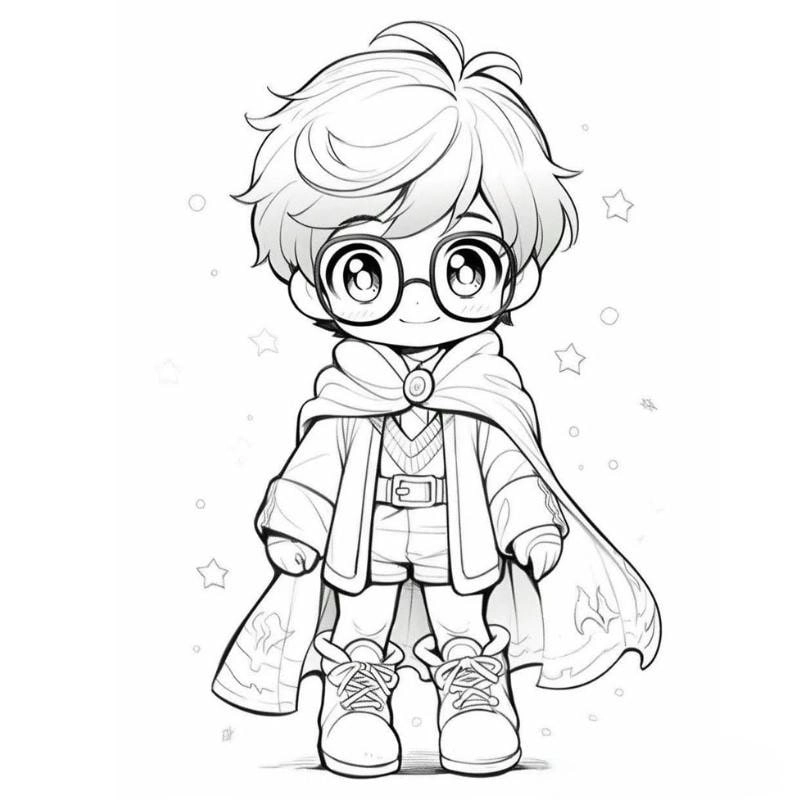 Bộ sưu tập anime chibi tranh tô màu blackpink cuốn hút cho fan