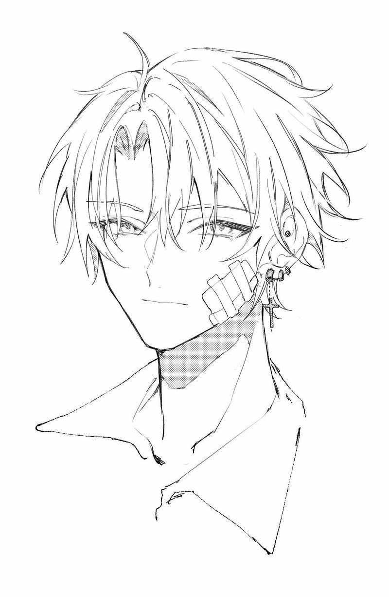 Hãy thử tô màu anime nam đẹp mắt ngay