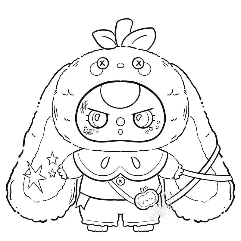 Tranh tô màu baby three 12 cung hoàng đạo đa dạng sắc màu