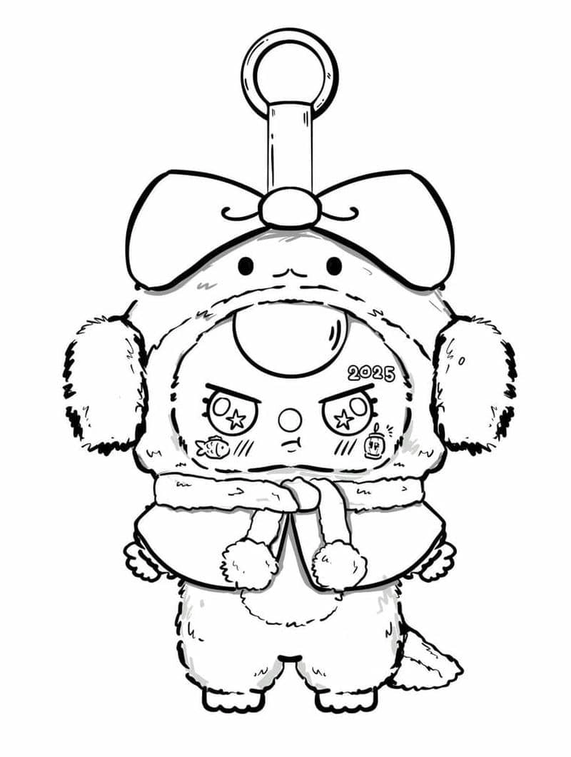 Tô màu baby three 12 cung hoàng đạo hấp dẫn mọi bé