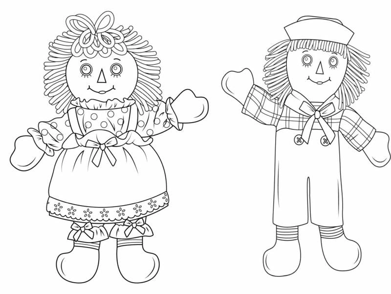 Khám phá coloring pages búp bê giấy tô màu sáng tạo