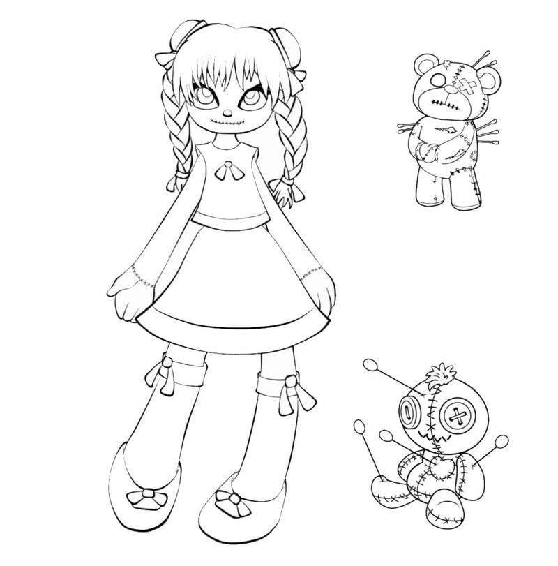 Thử tô màu búp bê barbie thời trang và đẹp mắt