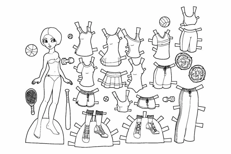 Thử thay đồ búp bê chibi & tô màu vui nhộn