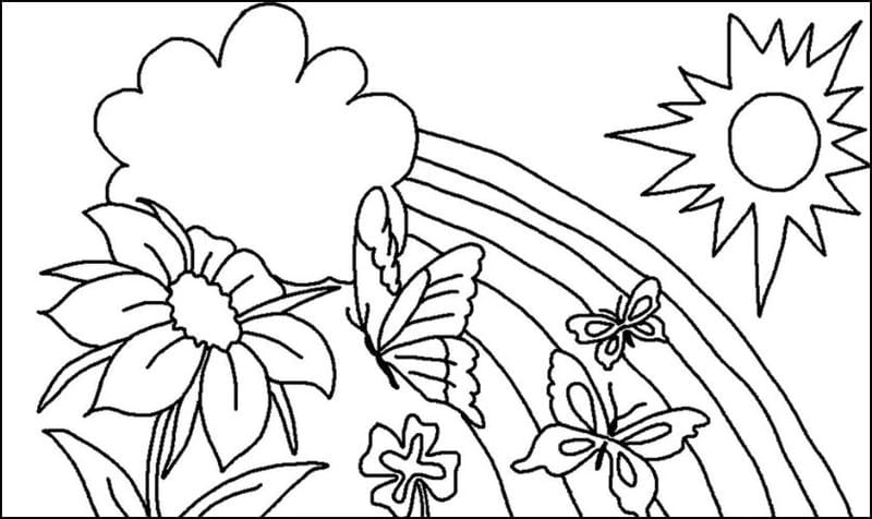 Mầm non tranh tô màu cho bé 2 tuổi dễ tô màu