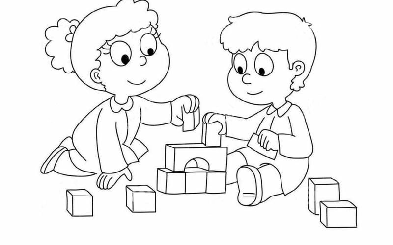 Hình ảnh dễ thương để tô màu cho bé gái 3 tuổi