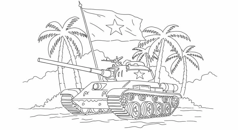 Bé phát triển cùng tranh tô màu cho bé 6-7 tuổi