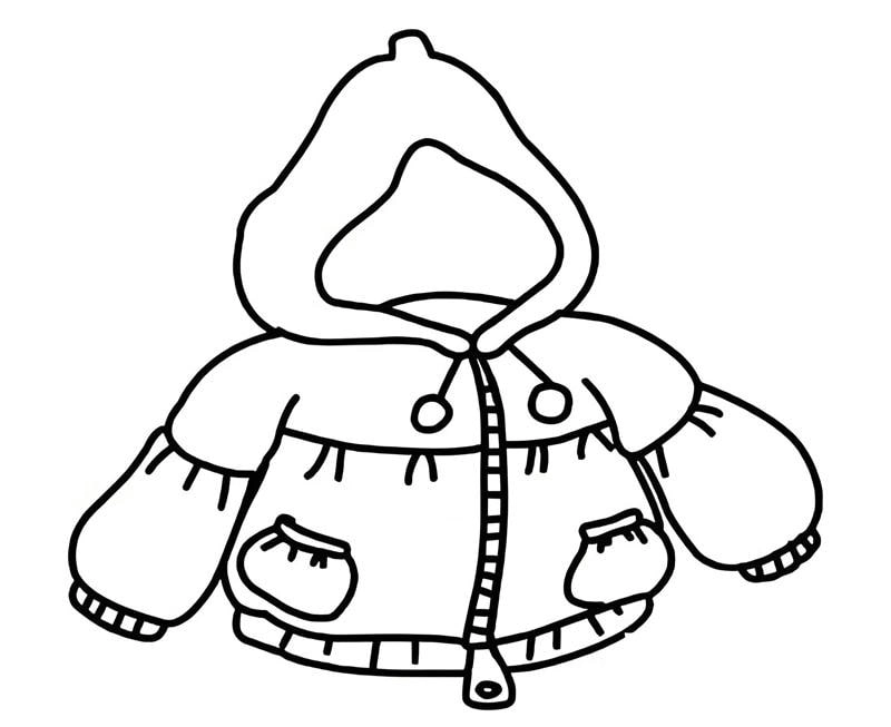 Tranh tô màu quần áo cho bé gái dễ thương cùng tranh tô màu cho bé gái