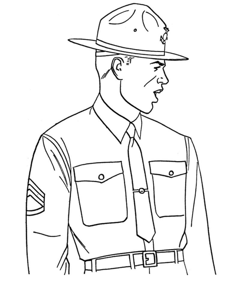 Tô điểm tô màu trang phục chú bộ đội truyền thống