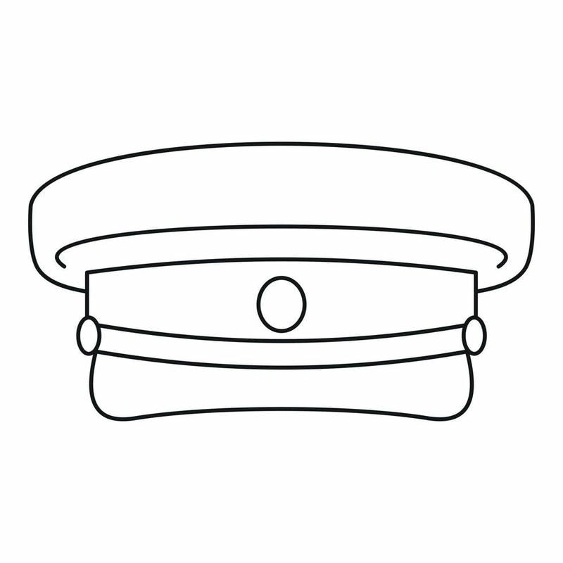 Tô màu tranh tô màu mũ bộ đội truyền thống