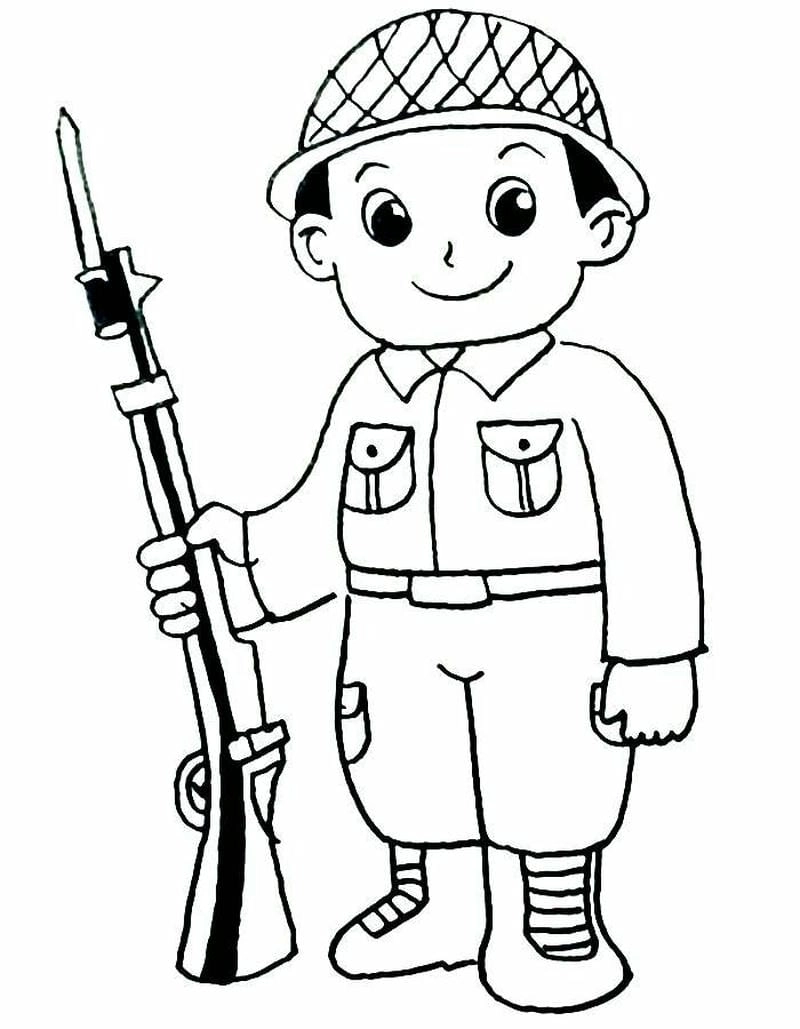 Hồi tưởng tranh tô màu chú bộ đội Điện Biên Phủ lịch sử