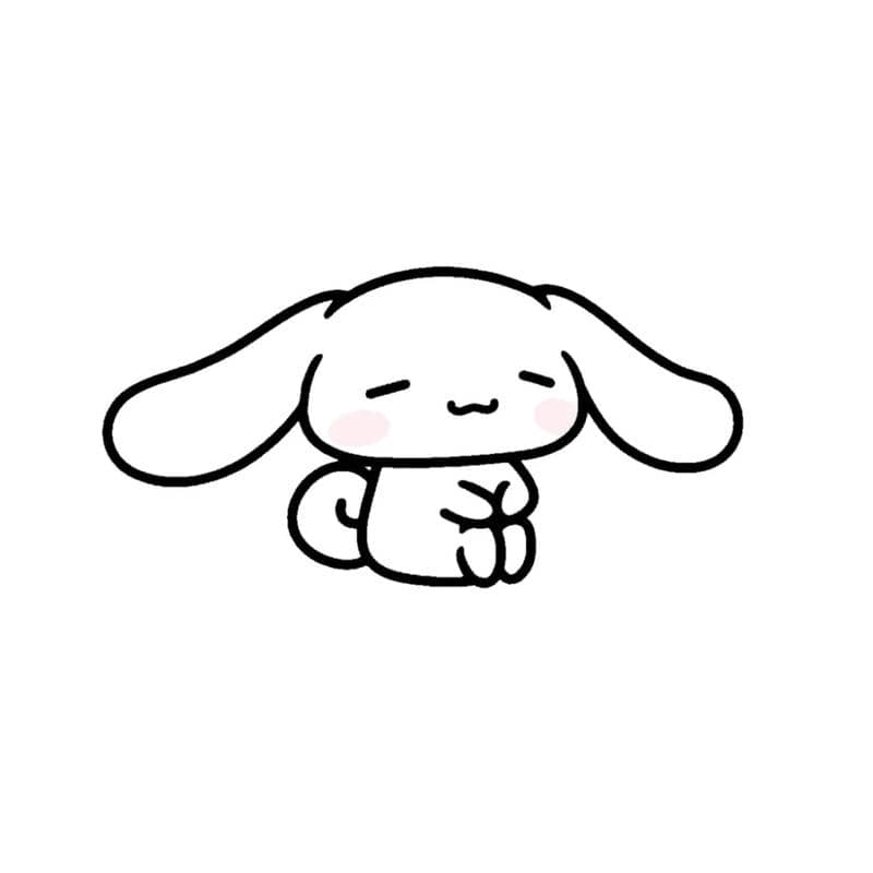 Bé vui với to mau cinnamoroll hình ảnh đáng yêu mỗi ngày