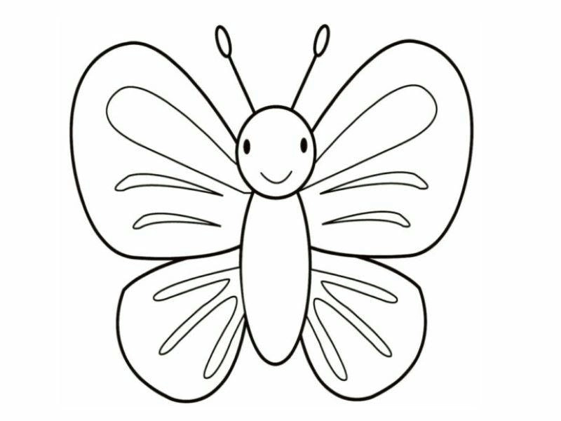 Khám phá bộ sưu tập tô màu con bướm sinh động cho bé