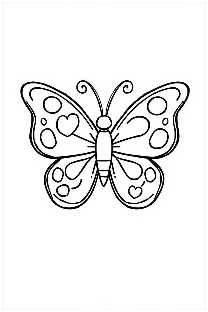 Bé sẽ thích mê khi chọn con bướm tô màu nhiều kiểu dáng