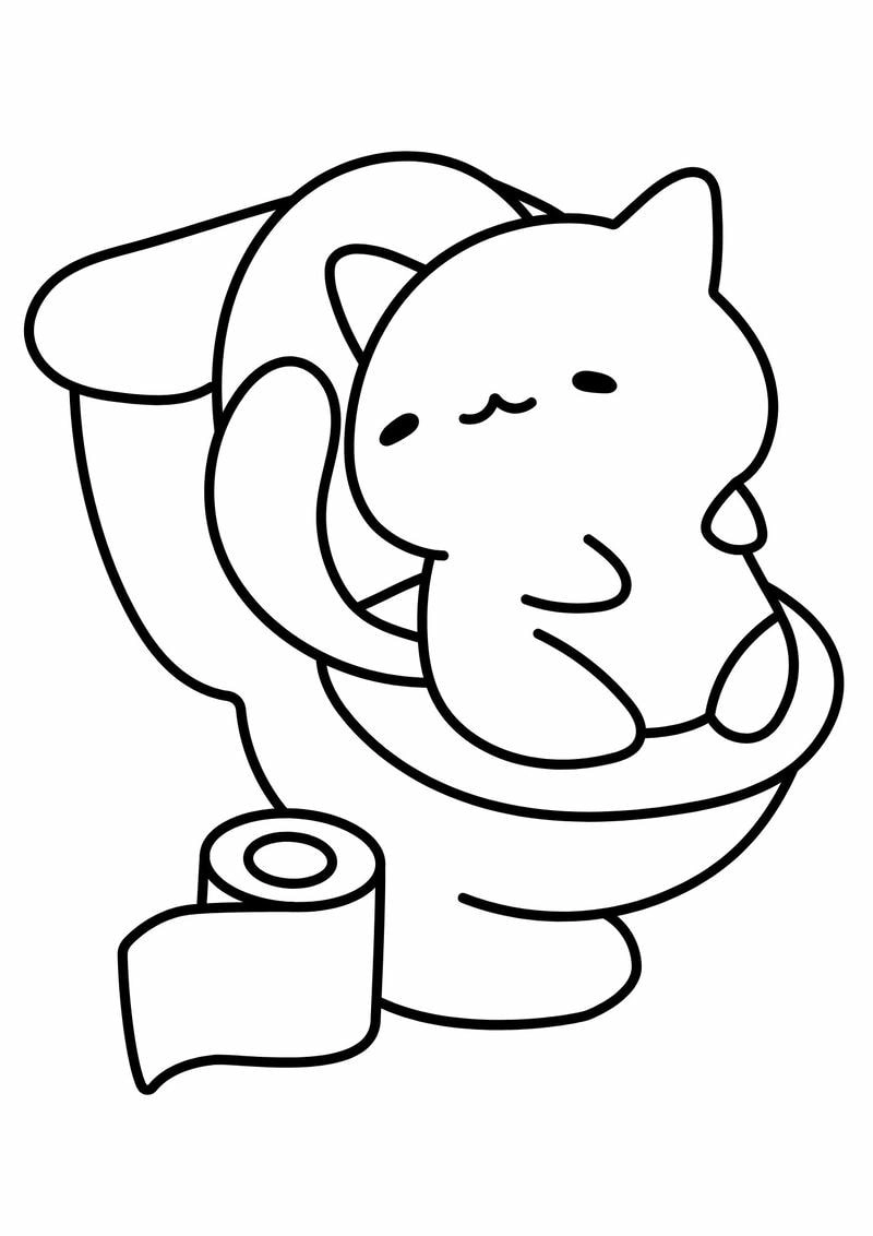 Khám phá con mèo tô màu gì cho bé vui