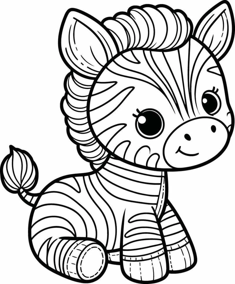 Giúp bé rèn kỹ năng tô màu hình con vật đáng yêu