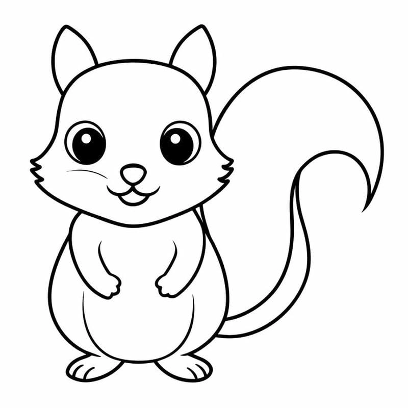 Gợi ý in hình con vật cho bé tô màu vui nhộn