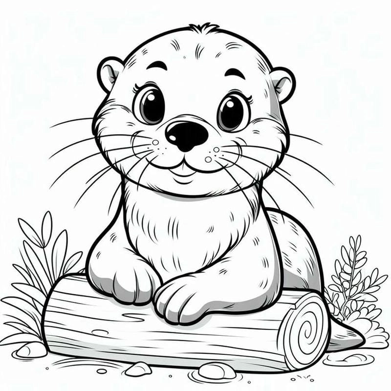 Bé yêu thích hình tô màu các con vật đầy màu sắc