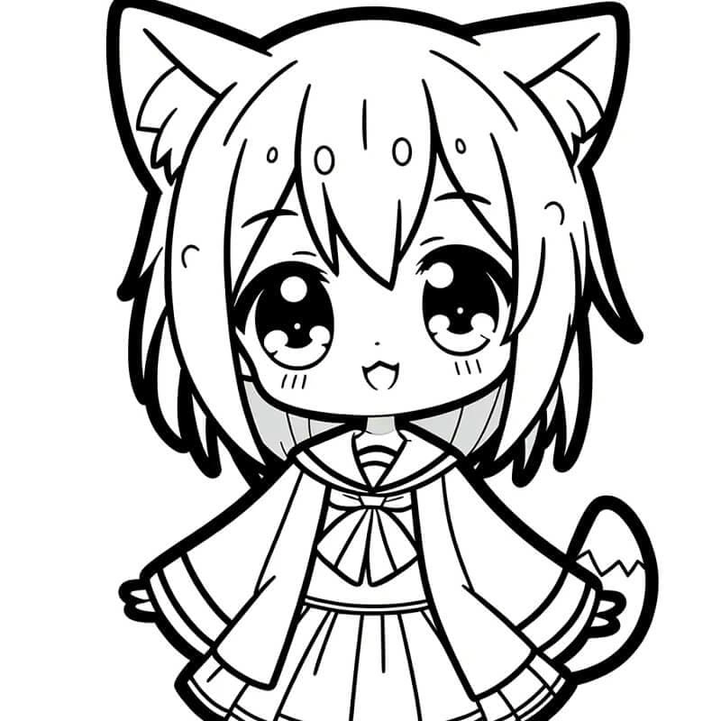 Đậm chất cổ điển cùng tranh tô màu công chúa anime cổ trang thật hay