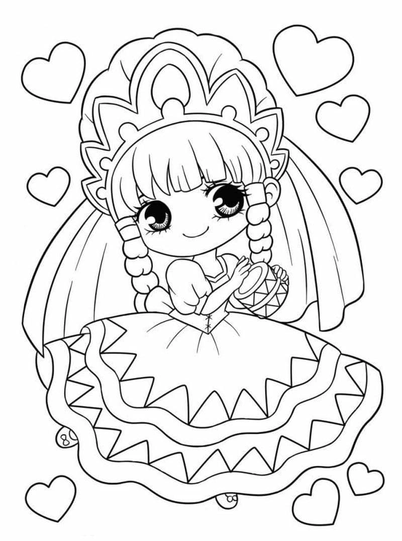 Tô thật đẹp cùng tô màu công chúa xinh đẹp dành cho bé gái