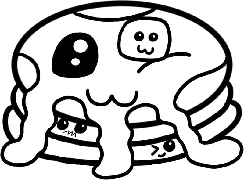 Tô điểm sắc màu cho tranh tô màu đồ ăn nhanh hấp dẫn