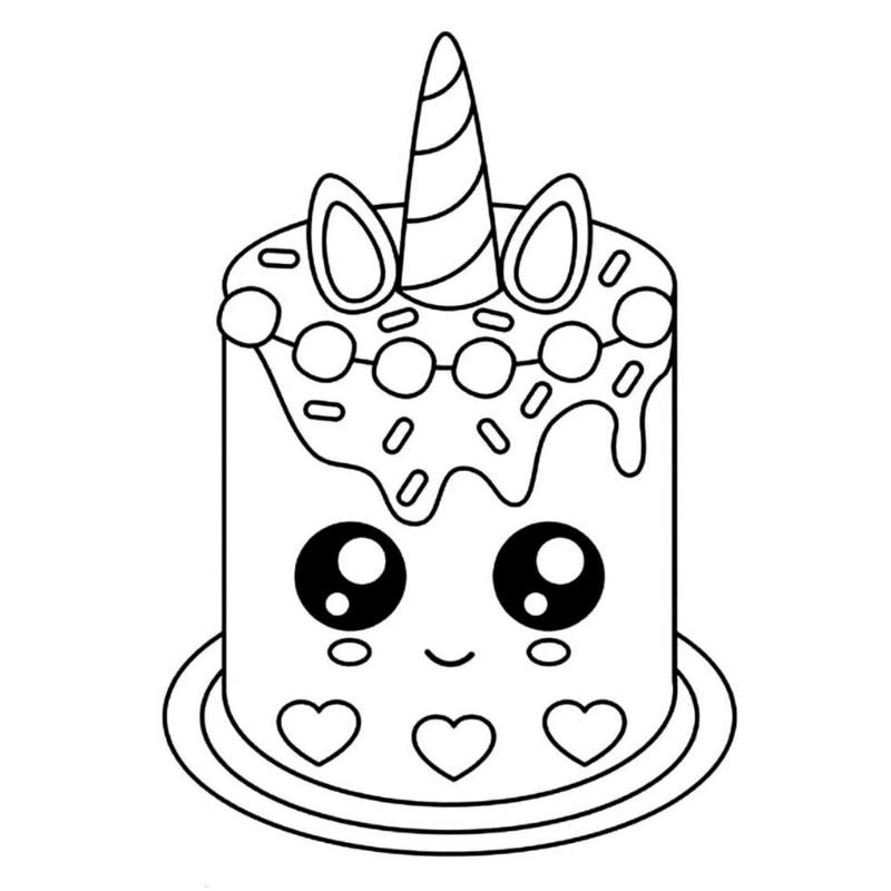 Khơi nguồn sáng tạo cùng tranh tô màu đồ ăn dễ thương