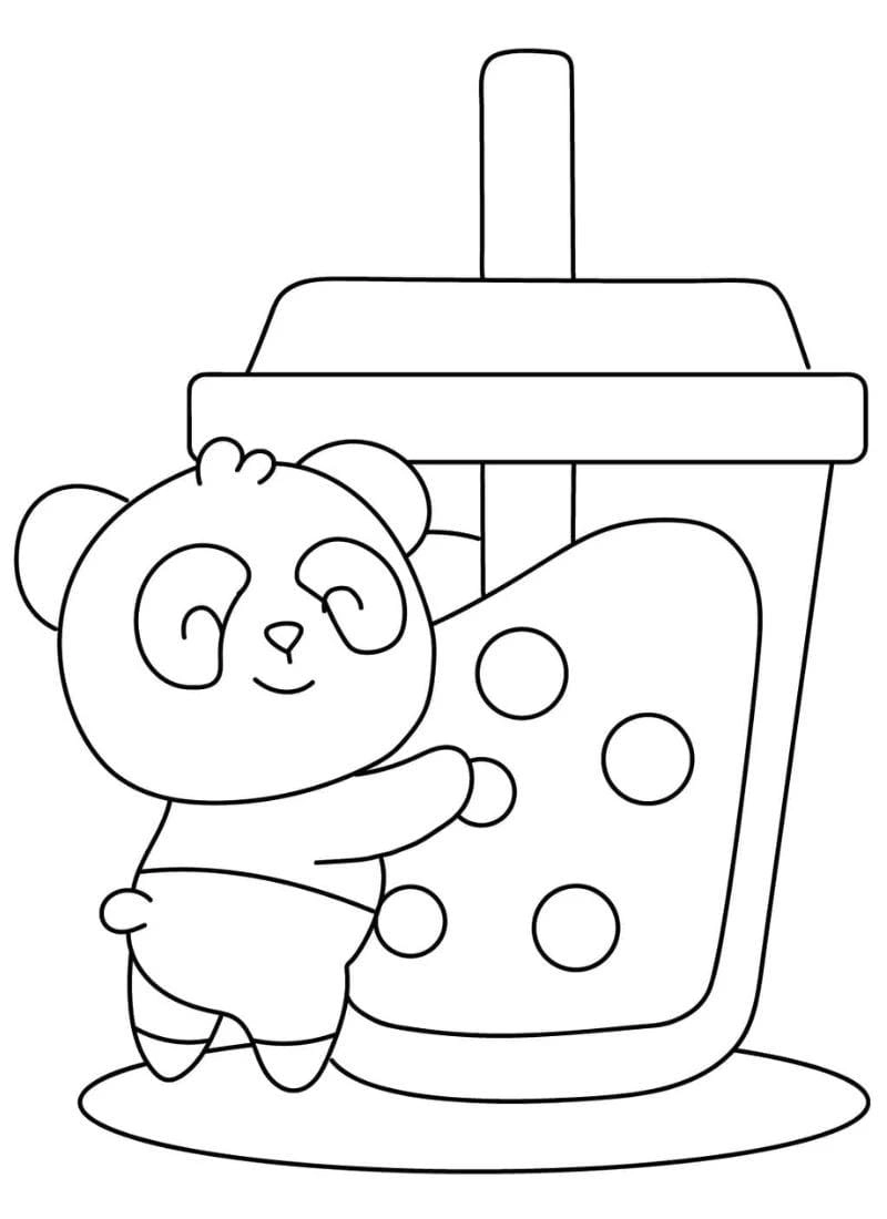 Giúp bé nhận biết loài vật nhờ bộ tô màu gấu trúc thú vị