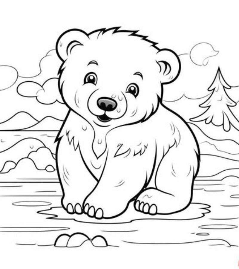 Bé say mê với bộ tranh tô màu gấu panda siêu đẹp và sinh động