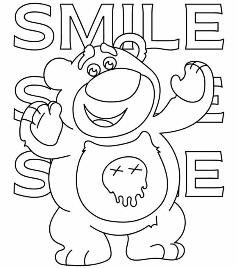 Bé vui học với các mẫu tô tượng gấu đầy màu sắc và sáng tạo