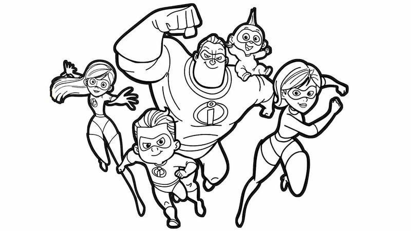 Tô tranh tô màu gia đình kun siêu phàm độc đáo