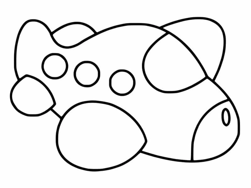 Khám phá tô màu máy bay cho bé sáng tạo