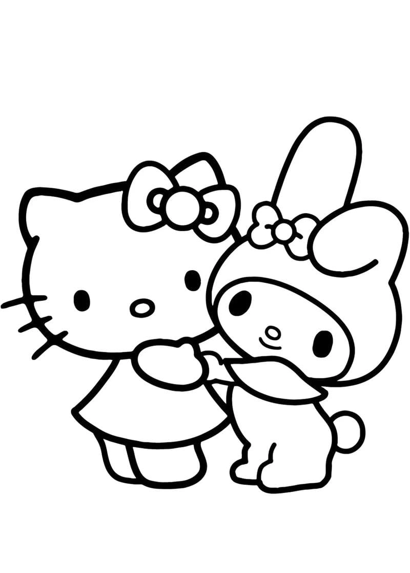 In ngay bộ in tranh tô màu melody cho bé tập tô