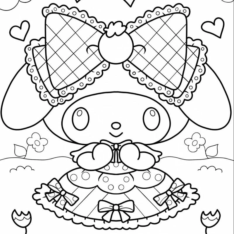 Tổng hợp tranh to mau melody hấp dẫn cho trẻ nhỏ