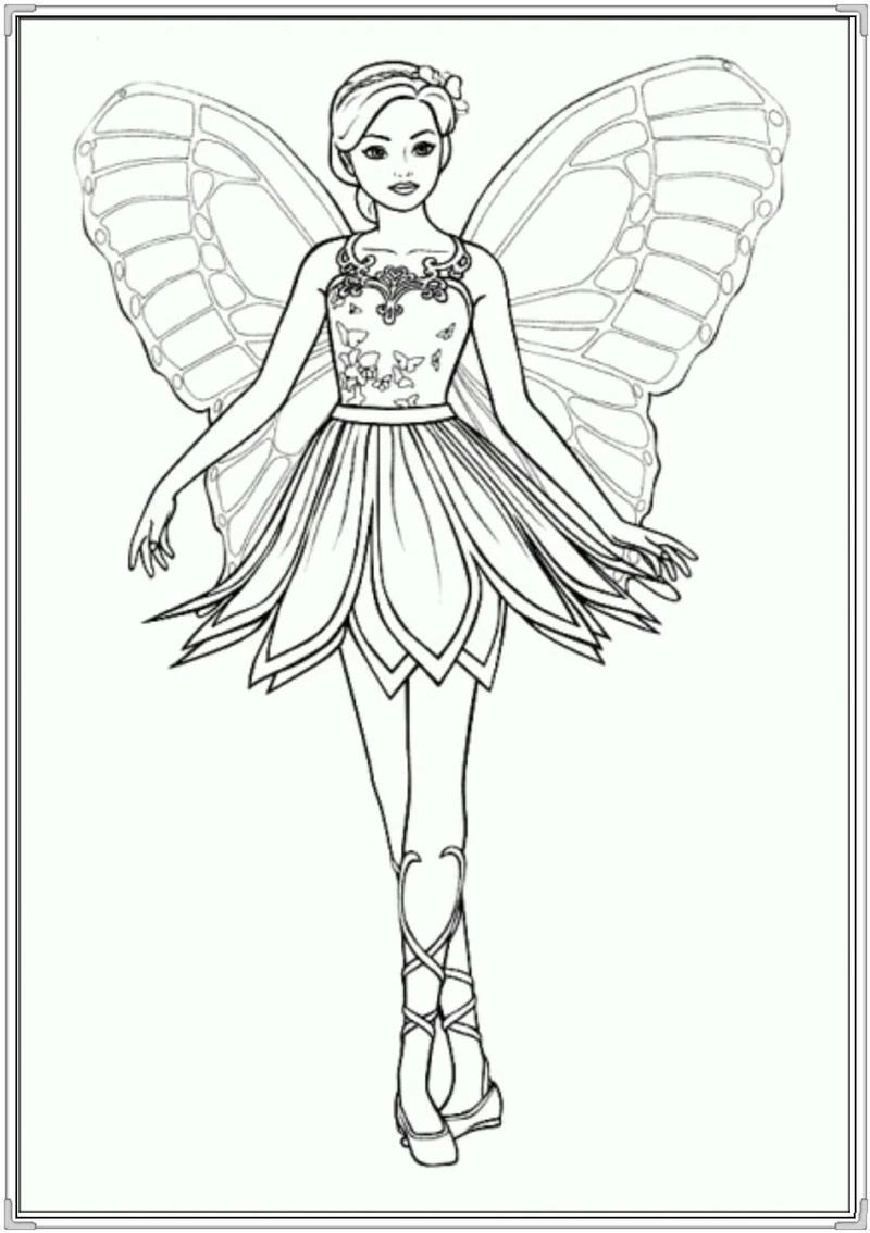 Bé yêu thích tô màu nàng tiên cá anime sinh động