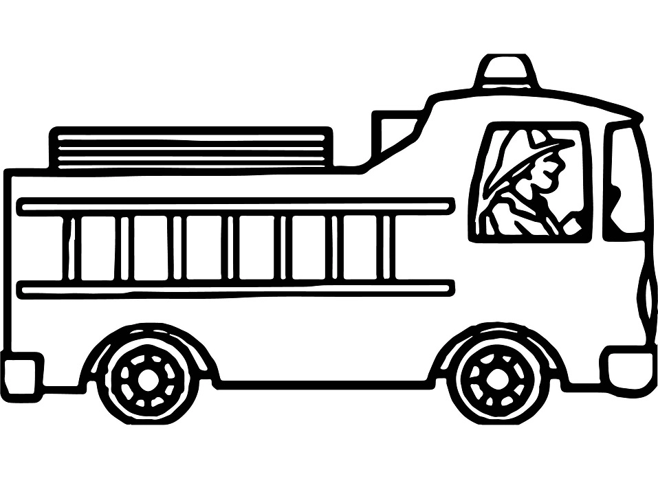 Khơi nguồn sáng tạo với tô màu ô tô cứu hỏa cực cuốn