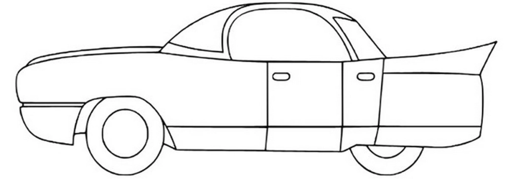 Dễ dàng in tranh tô màu ô tô đẹp sắc nét