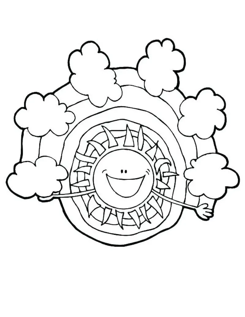 Bé phiêu lưu với tô màu các hành tinh trong hệ mặt trời