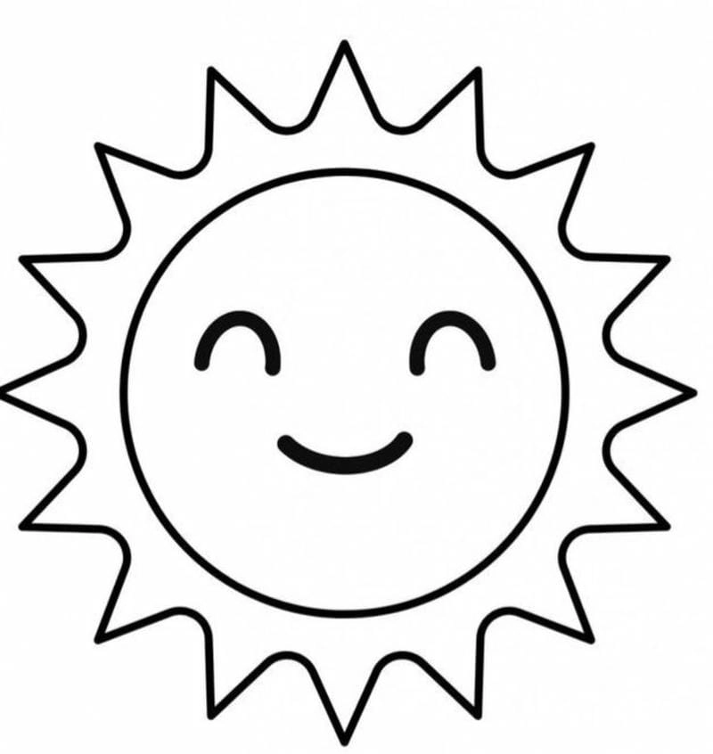 Bé thêm hiểu biết qua mặt trời tô màu mỗi ngày