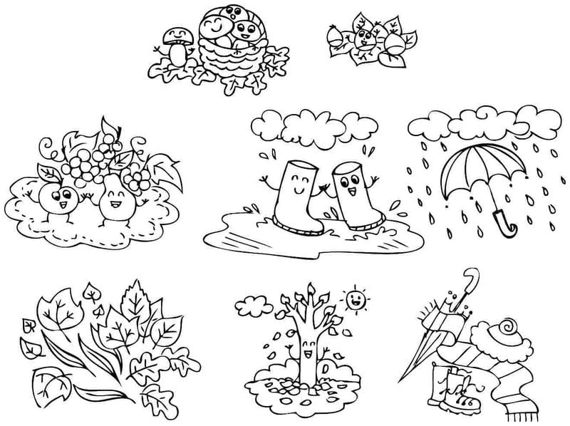 Mùa nắng rộn ràng với tranh tô màu phong cảnh mùa hè